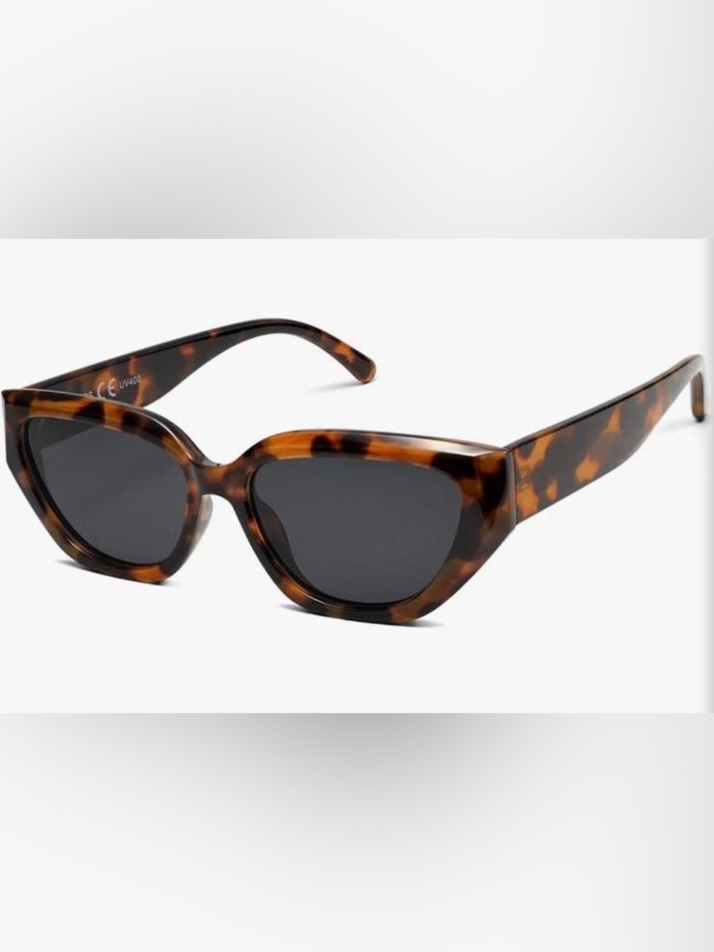 Tortoiseshell Cat Eye Polarized Sunglasses